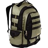 Targus Military Backpack Case Designed for 16 Inch Laptops TSB17501US (Dusty Green/Black and Yellow Accents)