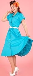 Bettie Page Clothing CARLA Dress in Choice of Colors