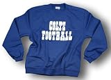 Indianapolis Colts NFL Men's Fleece Crewneck Sweatshirt, Blue