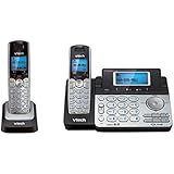 Vtech DS6151/DS6101 DS6151-DS6101 Dect 6.0 2 Line Cordless Phone With Answering And Addtl Handset