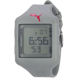 PUMA Men's PU910791008 Slide (Large) Grey Digital Watch