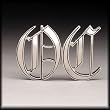 Silver Star "O.C." Orange County Metal Belt Buckle