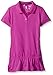 adidas Golf Girls' Climalite Advance Pique S/S Polo (Big Kids), Flash Pink, Medium