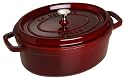 Staub 1102987 Cocotte / Bräter oval 29 cm, grenadinerot