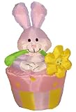 4 feet Party blow up Easter rabbit on Flowerpot - backyard Blow upward Decoration