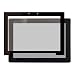 バッファローコクヨサプライ iBUFFALO ASUS TF101専用 液晶保護フィルム イージーフィット/反射防止タイプ ブラック BSEFTF101BK