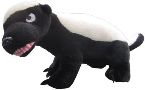 Honey Badger Clip-On Plush, R Rated by License 2 Play Inc