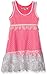 Kensie Girls' 2-Fer Polka Dot Mesh Dress