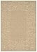 Safavieh Courtyard Collection CY5139B Coffee and Sand Indoor/ Outdoor Area Rug, 4-Feet by 5-Feet 7-Inch