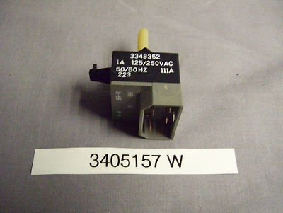 3405157 WASHER TEMPERATURE TEMP SWITCH KENMORE WHIRLPOOL ROPER USED PART fb