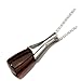 Ian and Valeri Co. Cherry Amber Sterling Silver Contemporary Drop Pendant Necklace 18 Inches