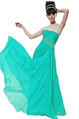 Chiffon/Taffeta/Tulle Backless Lace Crystal Beaded Applique Crystals Mother-of-the-Bride Dress/Prom Dress 