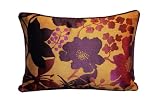 Rose Tree Monrovia 11-by-15-Inch Breakfast Pillow, Gold