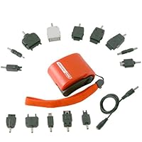 Emergency Zone Mobile Phone Charger with 14 Adapters, No Batteries Required