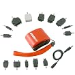 Emergency Zone Mobile Phone Charger with 14 Adapters, No Batteries Required