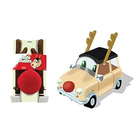 The Original Reindeer Auto Outfit - Car Antlers and Nose