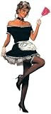 Adult French Maid Costume, Ladies Standard (Up to Dress size 12)
