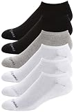 New Balance Men's 1/2 Cushion No Show Assorted 6-Pack Sock