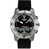Tissot Mens Black T-Touch Rubber Strap Watch #T33.1.598.51 by Tissot