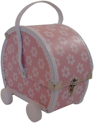 Pram, Pink/White Flowers