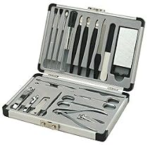 21PC Manicure Set Aluminum Case