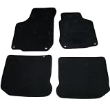 Sakura Car Mats for VW Beetle Fits 1997 to 2005 Models - Black