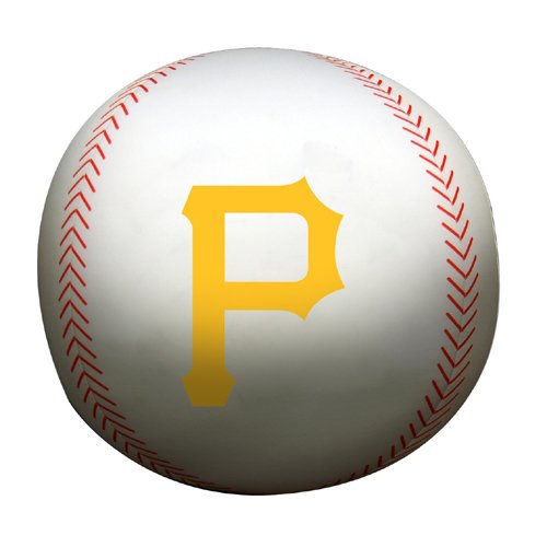 MLB Pittsburgh Pirates 12-Inch Spandex Baseball Shaped Whoochie Pillow