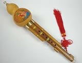 Bamboo 3 Octaves Gourd Flute Hulusi Woodwind + Case#103 - FREE SHIPPING