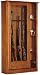 American Furniture Classics 10-Gun Cabinet / Curio Combo