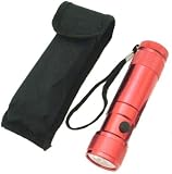 8 Bulb LED / LASER Flashlight (#FL3092R)