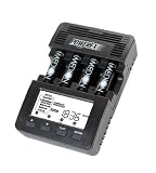 Maha Powerex MH-C9000 WizardOne Charger-Analyzer + 4-Pack IMEDION AA Size Low-Discharge NimH Batteries [2400mAh]