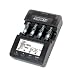 Maha PowerEx MH-C9000 Wizard One AA/AAA Battery Charger Analyzer + 4 Pack IMEDION AA Size Low-Discharge Batteries [2400mAh]