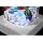Fortune Products LB-5W Square Light Base with White LED's, 5" Length x 5" Width x 1-1/4" Height