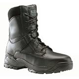 Mens 5.11 ATAC STORMD SR WP Tactical Polished Work Boots BLACK (Size Run 4-15 R / W) SPR-SUM FAL-WIN