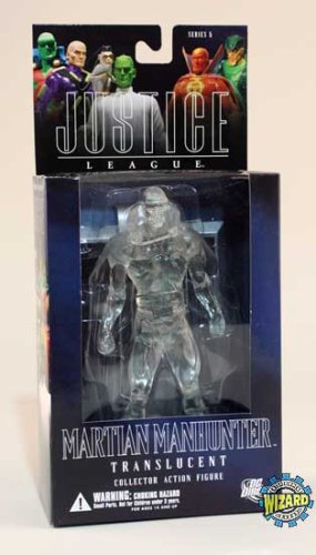 Alex Ross Justice League 5: Martian Manhunter Translucent Variant Action Figure (DC Direct Action Figure - )