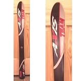 AXIS TEAM JUNIOR ALPINE SKI 120 CM - 120 - BLACK / RED