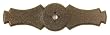 Top Knobs-Tuscany Collection M169 Celtic Backplate in Rust