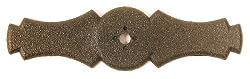 Top Knobs-Tuscany Collection M169 Celtic Backplate in Rust
