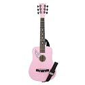 First Act Designer Acoustic Guitar - Pink Bling