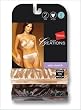 2 PACK of Sleek and Smooth Hanes Body Creations Satin Hi-Cut Panty - Assorted