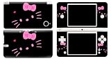 Bundle Monster Vinyl Skin Sticker For Nintendo DSi XL (LL) Handheld Game Console - Cover Protector Art Decal - Kitty