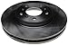 ACDelco Silver 18A2325A Front Disc Brake Rotor