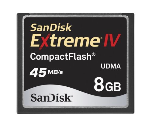 Sandisk 8GB Extreme IV CompactFlash Memory Card