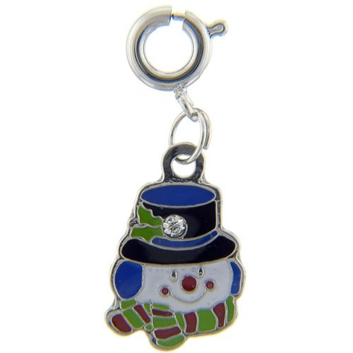 Snowman Christmas Clasp Charm