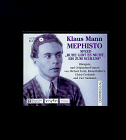 Mephisto. 3 CDs. Speed. 'Ruhe gibt es nicht, bis zum Schluß'