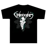RECON - Deer Skull - Black T-shirt