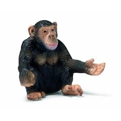 Schleich 14191  - Wild Life, Schimpansen-Weibchen