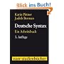 Deutsche Syntax: Ein Arbeitsbuch