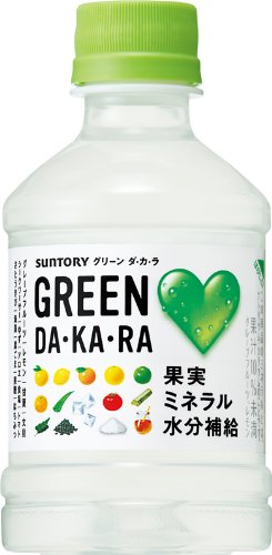サントリー GREEN DA・KA・RA 280ml×24本