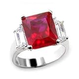 Jewelry - Ruby CZ Ring